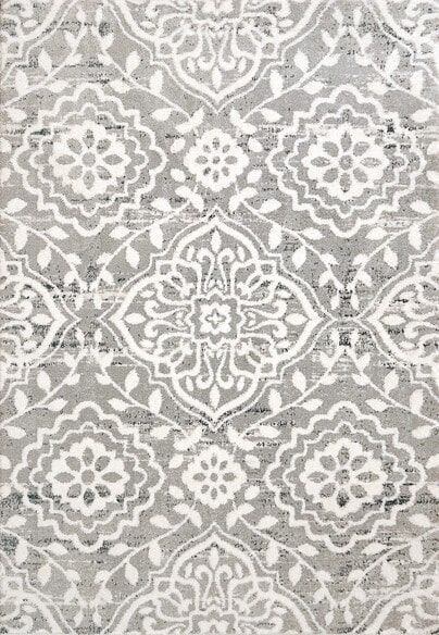 Dynamic Rugs TROYA 4605-910 Cream and Ivory